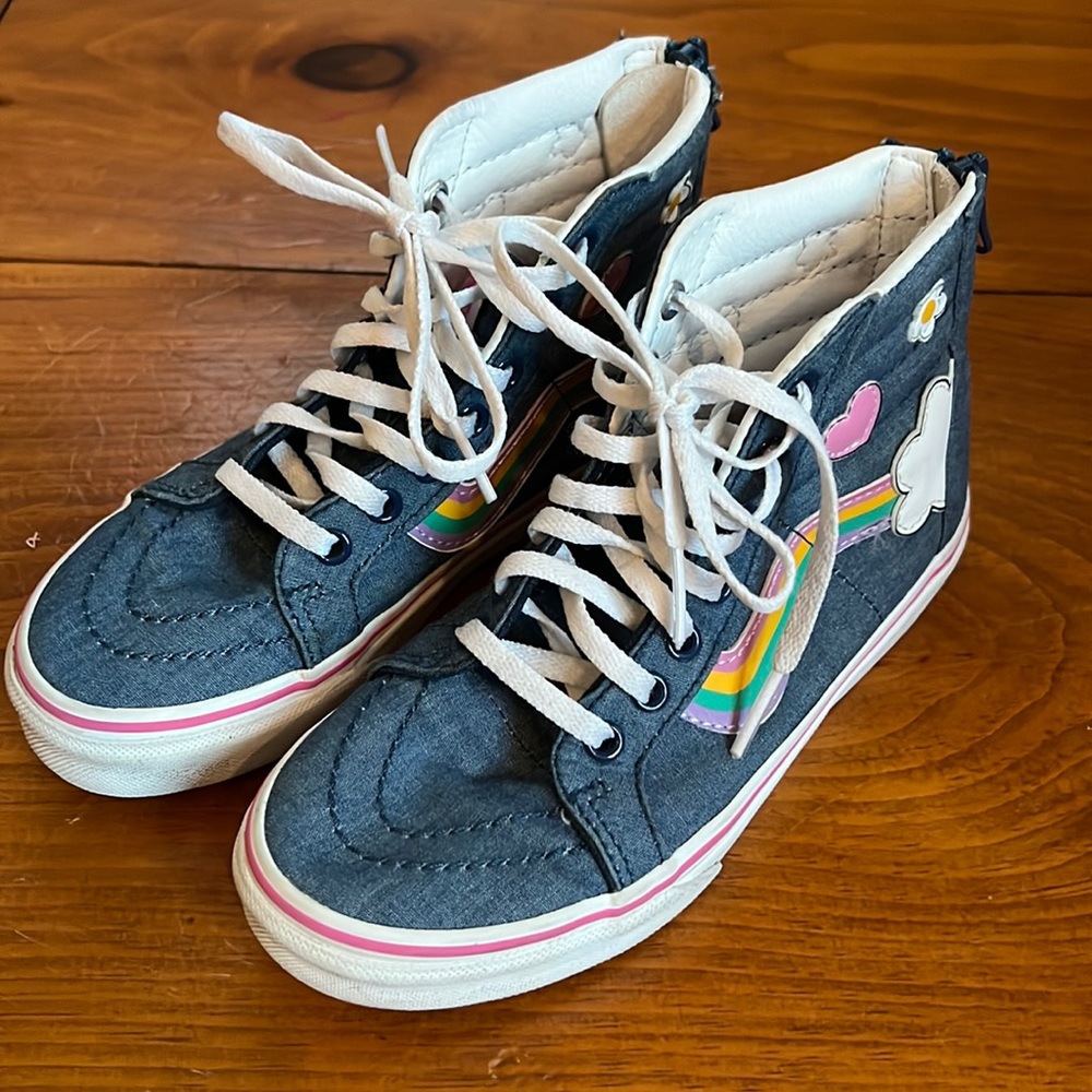 Girls high top vans